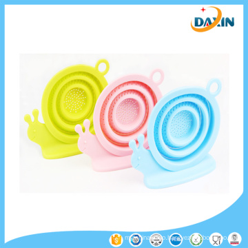 Customized Snails Funny Shape Eco-Friendly Silicone Tea Filter/Strainer